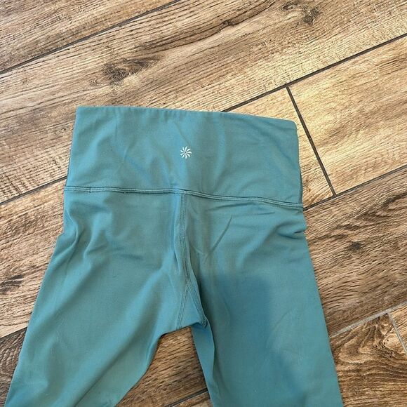 🩰 Athleta Elation 7/8 Tight Leggings - Size XS (Extra Small), Green - Picture 3 of 3